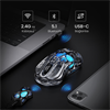GravaStar Mercury M2 RGB 26000 DPI 1000Hz Siyah Şeffaf Kablosuz Gaming Mouse