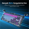 GravaStar Mercury V75 Pro RGB Manyetik Switch İngilizce Q Cyberpunk Kablolu Gaming Klavye