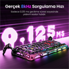 GravaStar Mercury V75 Pro RGB Manyetik Switch İngilizce Q Neon Graffiti Kablolu Gaming Klavye