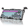 GravaStar Mercury V75 Pro RGB Manyetik Switch İngilizce Q Cyberpunk Kablolu Gaming Klavye