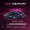 GravaStar Mercury XPro RGB 32000 DPI 8000Hz Dongle Neon Graffiti Kablosuz Gaming Mouse