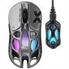 GravaStar Mercury XPro RGB 32000 DPI 8000Hz Dongle Interstellar Silver Kablosuz Gaming Mouse
