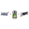 GravaStar Mercury K1 Pro Klavye + GravaStar Mercury M1 Pro Mouse + Divoom Times Gate 5 RGB Gaming Aksesuar Bundle Paket