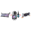 GravaStar Mercury K1 Pro Klavye + GravaStar Mercury XPro Mouse + Divoom Times Gate 5 RGB Gaming Aksesuar Bundle Paket