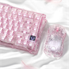 GravaStar Mercury K1 Lite RGB Linear Switch Crystal Rose Kablosuz Gaming Klavye