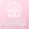 GravaStar Mercury K1 RGB Linear Key Switch İngilizce Q Sakura Pink Kablosuz Gaming Klavye