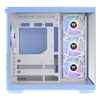 Thermaltake View 380 850W 80+ Gold ARGB USB 3.2 Hydrangea Blue ATX Mid Tower Kasa