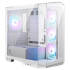 MSI MAG PANO M100R PZ WHITE USB 3.2 Tempered Glass Beyaz Micro ATX Tower Kasa