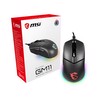 MSI Clutch GM11 5000 DPI Kablolu Siyah RGB Gaming Mouse