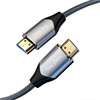 VegGieg 8K 60Hz 4K 120Hz 48 Gbps HDR ARC HDCP Örgülü HDMI 2.1 Kablo 5 Metre