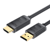 VegGieg 4K 30Hz DisplayPort to HDMI Dönüştürücü Kablo 3 Metre