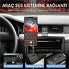 VegGieg 3.5mm Jack TRS Hi-Fi Örgülü AUX Ses Kablosu 2 Metre