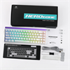 Aula Hero 68 HE Black King Switch Hot Swap TKL RGB Beyaz Kablolu Gaming Klavye