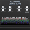 Aula F99 Pro 3 Modlu RGB Hot Swap Mekanik Nimbus V3 Switch Gri Kablosuz Gaming Klavye