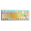 Aula F87 Pro V2 RGB Mekanik TKL Meteor İce Cream Switch Turuncu Kablosuz Gaming Klavye