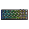 Aula F87 Pro RGB Hot Swap Mekanik TKL Kayhua İntelligent Switch Siyah Kablosuz Gaming Klavye