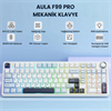 Aula F99 Pro 3 Modlu RGB Hot Swap Mekanik Star Vector Switch Lacivert Kablosuz Gaming Klavye