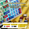 Aula F99 Pro 3 Modlu RGB Hot Swap Mekanik Star Vector Switch Comic Kablosuz Gaming Klavye