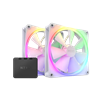 NZXT F140 RGB 140mm Beyaz İkili Kasa Fanı