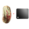 SteelSeries CS2 Dragon Lore Mouse + SteelSeries QcK Medium Mouse Pad Bundle Paket