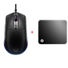 SteelSeries Rival 3 Gen 2 Mouse + SteelSeries QcK Medium Mouse Pad Bundle Paket