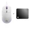 SteelSeries Rival 3 Gen 2 Mouse + SteelSeries QcK Medium Mouse Pad Bundle Paket