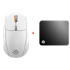 SteelSeries Rival 3 Gen 2 Mouse + SteelSeries QcK Medium Mouse Pad Bundle Paket