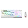 MSI Vigor GK30 Türkçe RGB Beyaz Klavye Mouse Gaming Combo Set