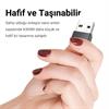 VegGieg 300 Mbps Wifi 6 Çift Bant Kablosuz Alıcı Verici Nano USB Adaptör