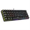 Rampage ALLY K11 Siyah Rainbow Rainbow Q Bilek Destekli Red Switch TKL Gaming Klavye
