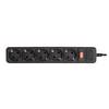 S-link SPG3-J-5 1.5m 306Joule 5Li Akim Kor. Siyah Priz
