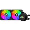 GameBooster TITAN 240 Rainbow 240mm İşlemci Sıvı Soğutucu