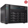 ASUSTOR Lockerstor 8 AS6508T Intel Atom C3538 8GB DDR4(64GB Ram Desteği) 8 Yuvalı(8X22TB Desteği) M.2  10GbE  2.5 GbE  USB 3.2  NAS Depolama Cihazı