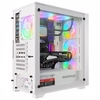 Rampage VOYAGER 750W 80+ BRONZE RGB Beyaz ATX Mid Tower Gaming  Kasa