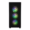 BitFenix FLOW 600W 80+ Tempered Glass USB 3.0 Mesh FRGB ATX Siyah Kasa