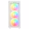 Rampage HELIOS Mesh 550W 80+ Siyah Temperli Cam 4x12cm Rainbow ATX Mid-T Gaming Beyaz Kasa
