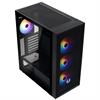 BitFenix ARES 600W 80+ Bronze Tempered Glass USB 3.0 Mesh FRGB ATX Siyah Kasa