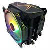 Rampage OCTAGON C60 Siyah 2x120mm ARGB Kule Tipi İşlemci Soğutucu