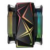 Rampage OCTAGON C60 Siyah 2x120mm ARGB Kule Tipi İşlemci Soğutucu