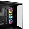 CORSAIR iCUE LINK 6500X RGB USB 3.2 Type-C Çift Odalı Siyah ATX Mid-Tower Kasa