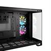CORSAIR iCUE LINK 2500X RGB USB 3.2 Type-C Çift Odalı Siyah mATX Kasa