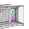 CORSAIR iCUE LINK 2500X RGB USB 3.2 Type-C Çift Odalı Beyaz mATX Kasa