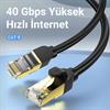 VegGieg CAT8 40Gbps 2000Mhz STP RJ45 Ethernet Kablosu 5 Metre
