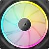 CORSAIR iCUE LINK LX140 RGB 140mm PWM Siyah İkili Kasa Fanı