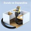 VegGieg CAT8 40Gbps 2000Mhz STP RJ45 Ethernet Kablosu 5 Metre
