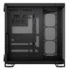 CORSAIR 6500X Tempered Glass Dual Chamber USB 3.2 Type-C Siyah/Obsidyen Alüminyum Mid Tower ATX Kasa