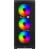 PowerBoost PB-PS5850B 600W 80+ Tempered Glass USB 3.0 Mesh Rainbow ATX Siyah Kasa