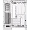 CORSAIR iCUE 2500X Dual Chamber Tempered Glass USB 3.2 Beyaz mATX Kasa