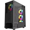 PowerBoost PB-PS1951B 500W Tempered Glass USB 3.0 Mesh Rainbow ATX Siyah Kasa