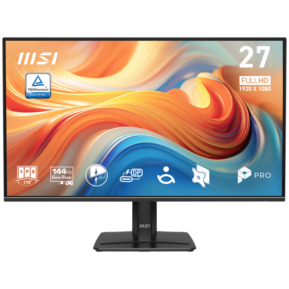 MSI PRO MP272 E14C 27" 144Hz 4ms HDMI FreeSync HDR Ready FHD IPS Gaming Monitör
